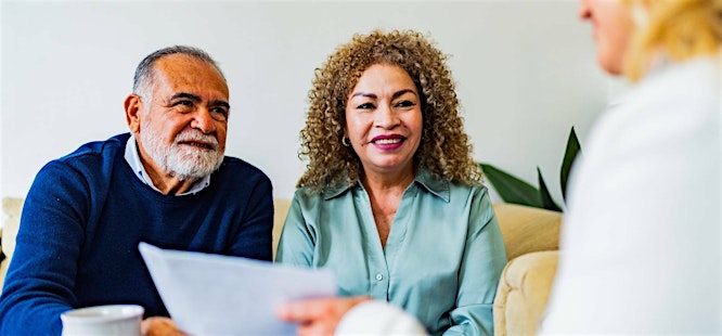 Real estate agent protecting clients from real estate fraud