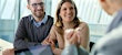 Satisfied real estate clients